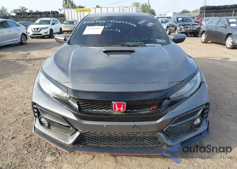 2020 Honda Civic Touring из США, поврежденный, VIN SHHFK8G73LU200509